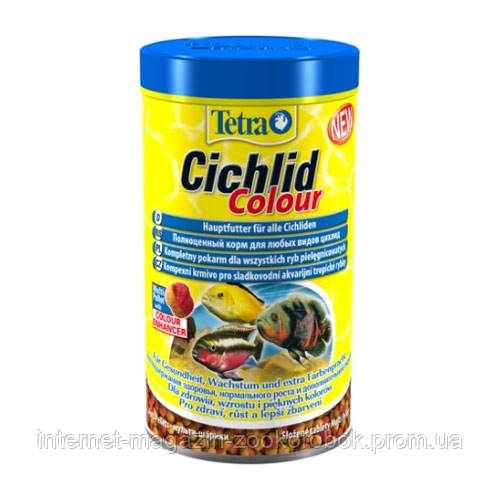 Корм для цихлід Tetra Cichlid Color, 500 мл 197343