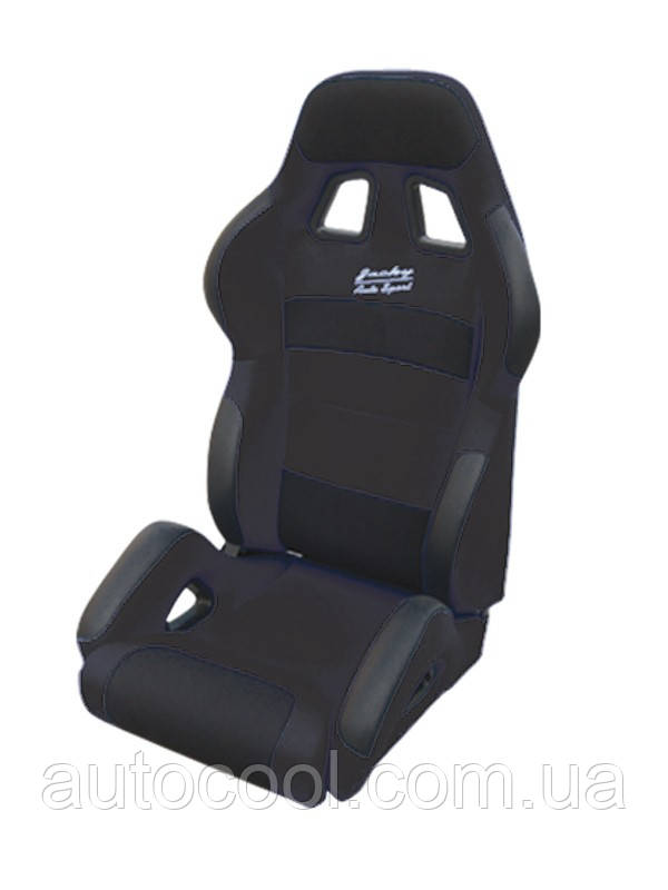 Спортивні автомобільні сидіння Racing black