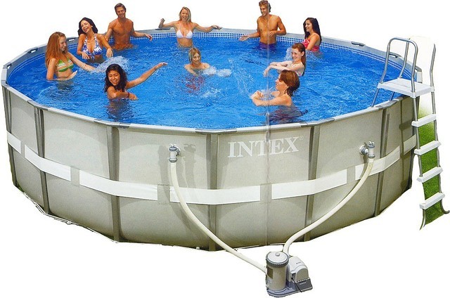 Каркасні басейни Intex 54452 (488х122 див. ) повна комплектація
