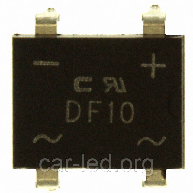Діодний випрямний міст DF10  (1,0A; 1000V), фото 1
