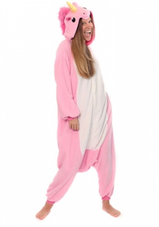 Піжама кигуруми Єдиноріг (рожевий) S, фото 1