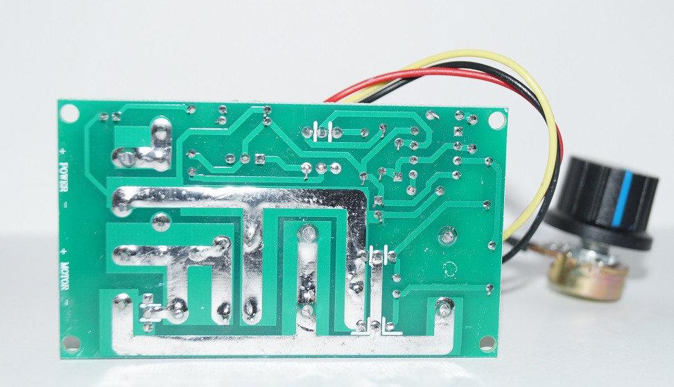 ШИМ регулятор,оборотов, скорости мотора высокой мощности DC 10-60V 20A 13КГц PWM - фото 2 - id-p1042482429