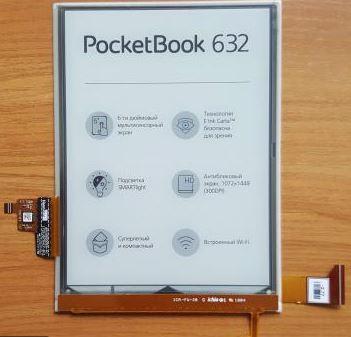 Матриця Екран Дисплей Модуль E-ink 6" PocketBook Touch HD3 632 ED060KH6 Оригінал