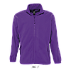 Мужская флисовая куртка NORTH MEN, т.пурпурный, SOLS, размеры от XS до 3XL, фото 2