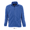 Чоловіча флісова куртка NORTH MEN, яскраво синій, SOLS, розміри від XS до 3XL, фото 2