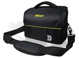 Чехол сумка для фотоаппарата Nikon Никон противоударная Черный ( код: IBF010B )