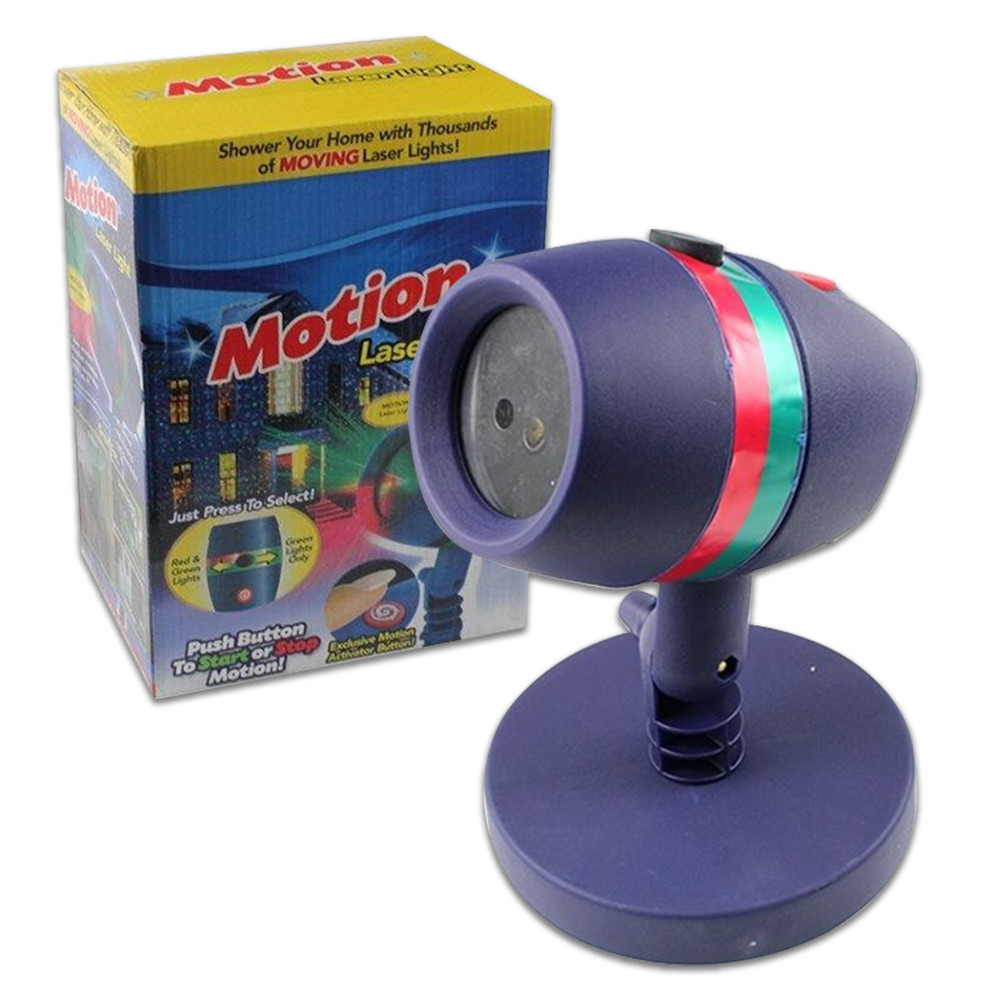 Лампа для зовнішнього освітлення Star Shower Motion Laser Light, фото 1