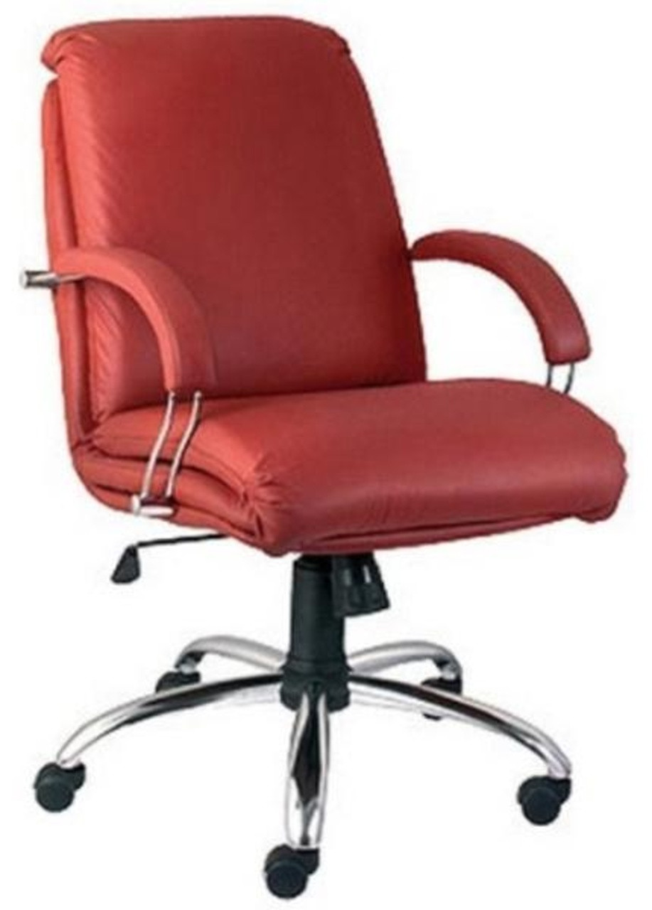 Крісло керівника NADIR steel LB chrome (comfort)