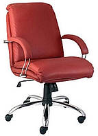 Крісло керівника NADIR steel LB chrome (comfort)