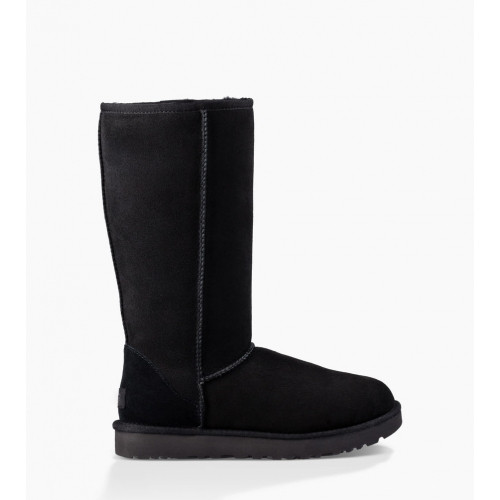 Уггі жіночі UGG Australia Classic II Tall Black. Уггі жіночі високі чорного кольору.