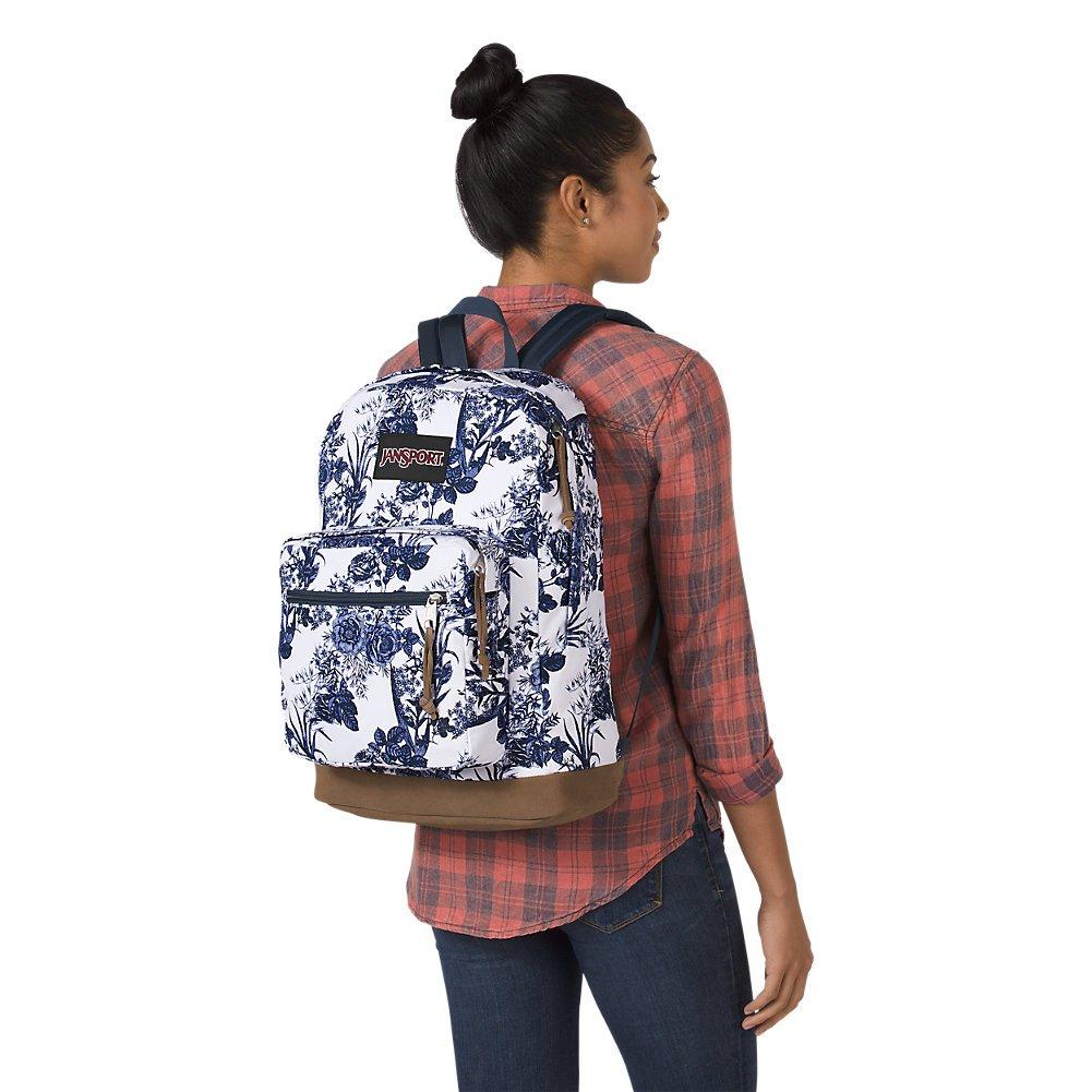 JanSport Right Pack Expressions White Artist Rose ID
