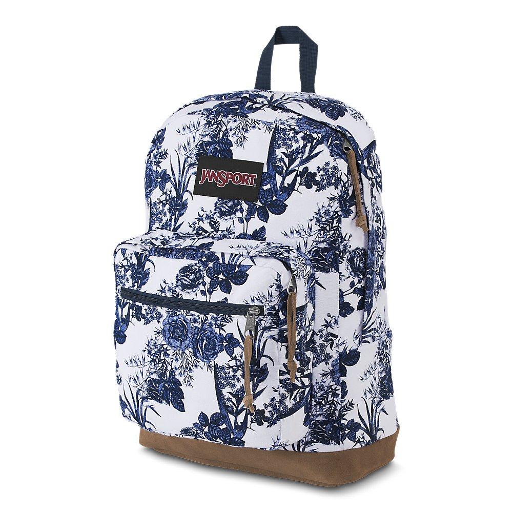 JanSport Right Pack Expressions White Artist Rose ID