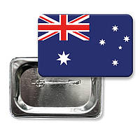 Закатной значок "Флаг Австралии"