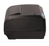 Принтер етикеток, термотрансферний принтер штрих-кодів, QR-кодів Xprinter XP-H500B USB 108mm, фото 3