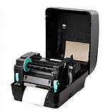 Принтер етикеток, термотрансферний принтер штрих-кодів, QR-кодів Xprinter XP-H500B USB 108mm, фото 5