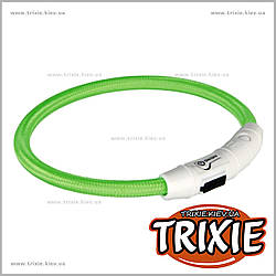 Trixie (Тріксі) Нашийник для собак/кішок світиться з USB, 35 см/7 мм