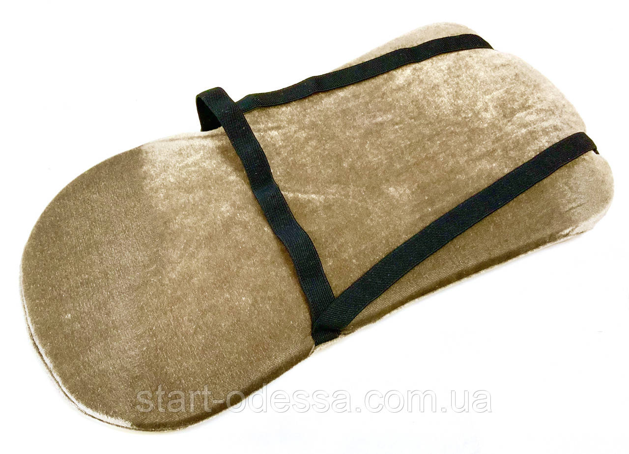 Подушка для спины гимнастическая (матрасик, наспинник) 40*18 см велюровый - фото 3 - id-p904832024