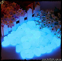 Светящиеся камни - "GlowS" - в наборе 100 штук