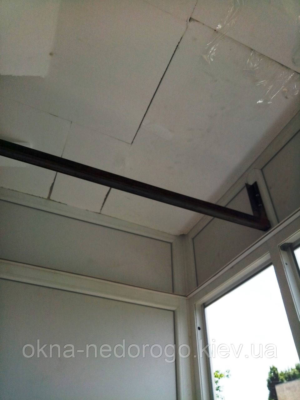 Балкон под ключ с выносом по подоконнику /3500х1450 и 1050х1450 мм/ - фото 2 - id-p232778812