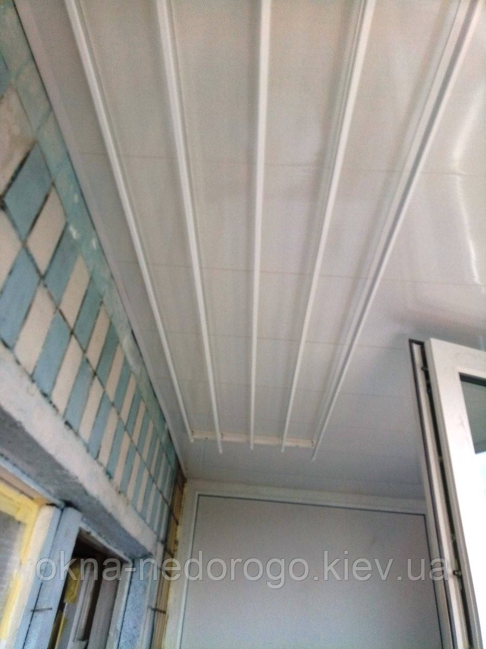 Балкон под ключ с выносом по подоконнику /3500х1450 и 1050х1450 мм/ - фото 5 - id-p232778812
