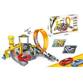 Трек, машинка, кран, 24 деталі, P872-A