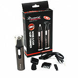 Тример Gemei GM3112 для носа і вух, фото 4