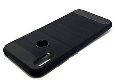 Чохол для Huawei Y6 2019 накладка силіконовий бампер протиударний Hoco Carbon, фото 2