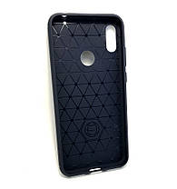 Чохол для Huawei Y6 2019 накладка силіконовий бампер протиударний Hoco Carbon, фото 3