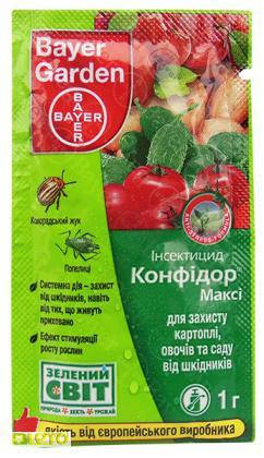 Інсектицид Конфідор Максі, 70% в. р. (1 гр), фото 1