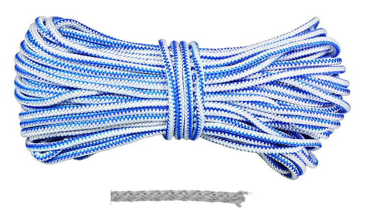 Шнур поліпропіленовий Україна в'язаний 3 мм х 30 м (69-613), фото 1