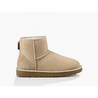 Угг женские UGG Australia Classic II Mini Sand. Угги женские классик мини Песочного цвета.