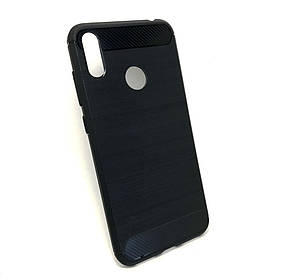 Чохол для Huawei Y7 2019, Y7 pro 2019 накладка на бампер протиударний Hoco Carbon TPU