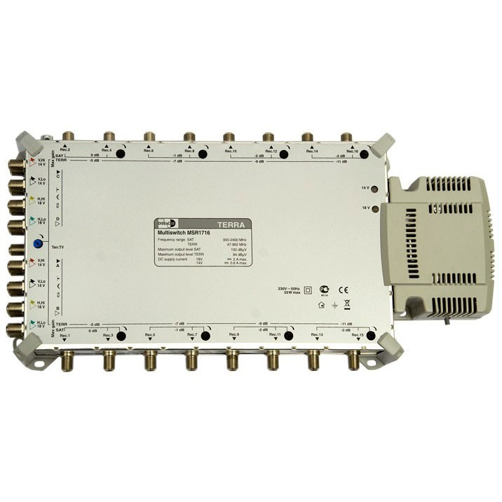 Радиальный мультисвич Terra MSR1716