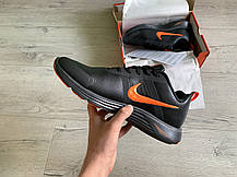 Чоловічі кросівки Nike Zoom Pegasus + 30X Black Orange чорні з жовтогарячим, фото 5