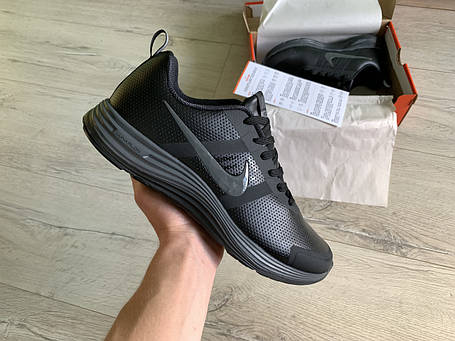 Чоловічі кросівки Nike Zoom Pegasus + 30X Black Grey чорні із сірим, 44-28 см, фото 1