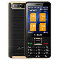 Телефон Servo V8100 Black 4 sim