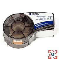 Лента для принтера этикеток BRADY M21-750-595-GN лента 19.05mm/6.4m винил. (белый на зеленом)