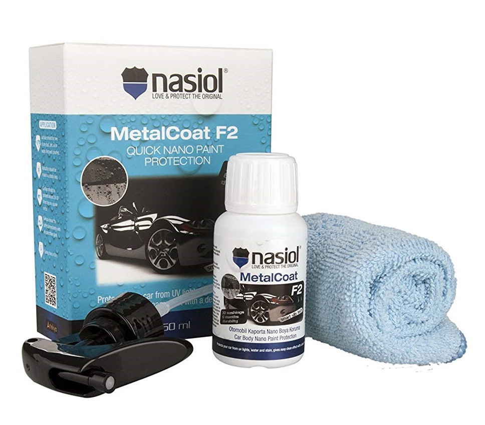 Nasiol MetalCoat F2 - зеркальное защитное покрытие для автомобиля 50 мл ...
