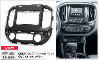 2-DIN переходная рамка CHEVROLET Colorado 2015+ / GMC Canyon 2015+, CARAV 11-646