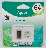 USB флешка Apacer AH111 64GB Crystal (AP64GAH111CR-1), фото 4