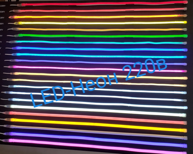 Неон гибкий светодиодный LED Neon FLEX 220V ip68 — световая трубка