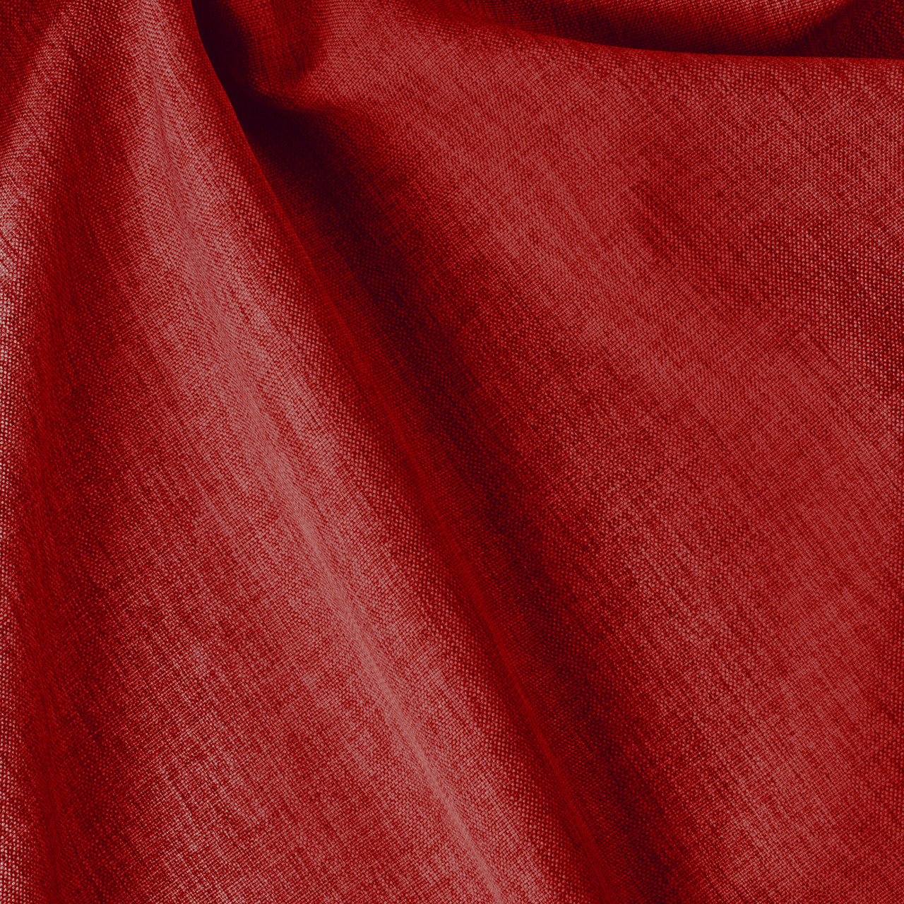 Декоративна однотонна рогожка червоного кольору 300 см 84455v12