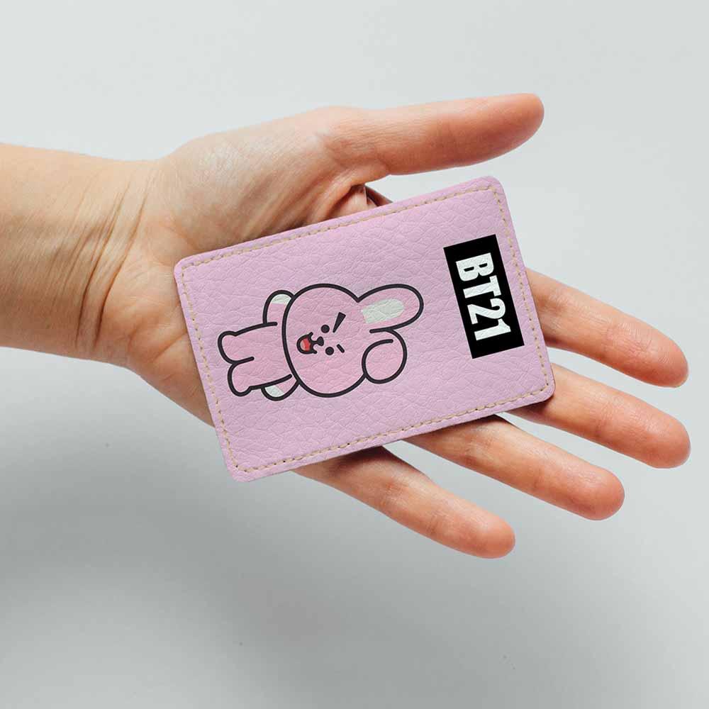 Картхолдер 1.0 Fisher Gifts 1002 BT21 COOKY (еко-шкіра)