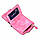 Гаманець Baellerry Forever mini Рожевий. Жіноче портмоне замшеве замшевий кошельок, фото 3
