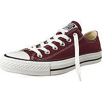 Кеди Converse All Star бордові низькі (розмір 40) вишневі