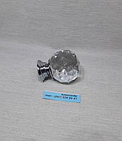 Ручка кришталева 30 мм хром