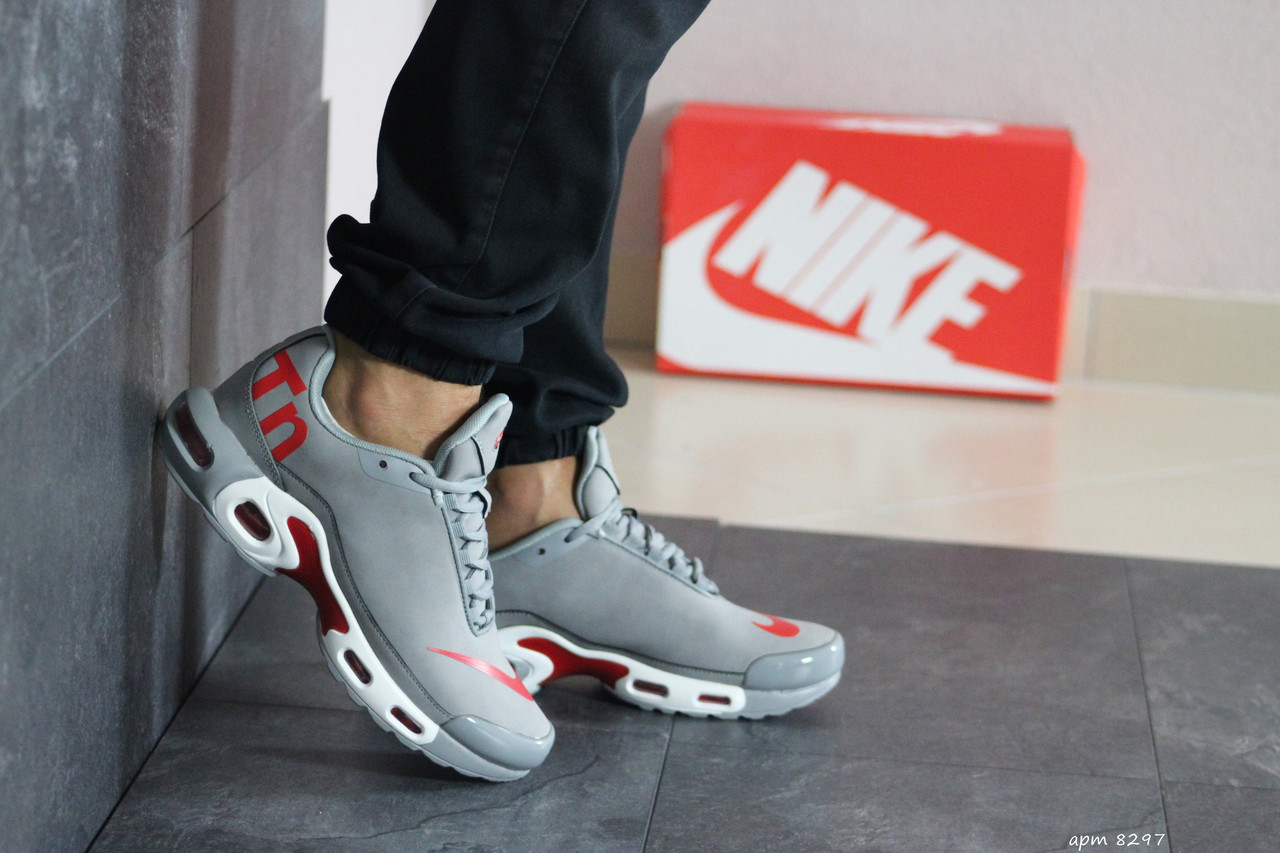 Чоловічі кросівки Nike air max TN,сірі