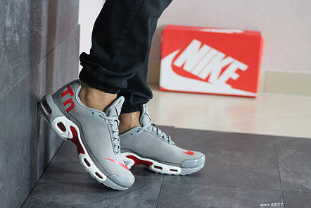 Чоловічі кросівки Nike air max TN,сірі, фото 2