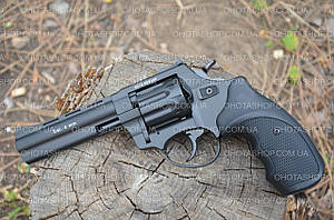 Револьвер під патрон Флобера Stalker 4,5 Силумін (чорний/чор.ручка)