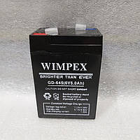 Аккумуляторы свинцово кислотные Vimpex 6v4.5a